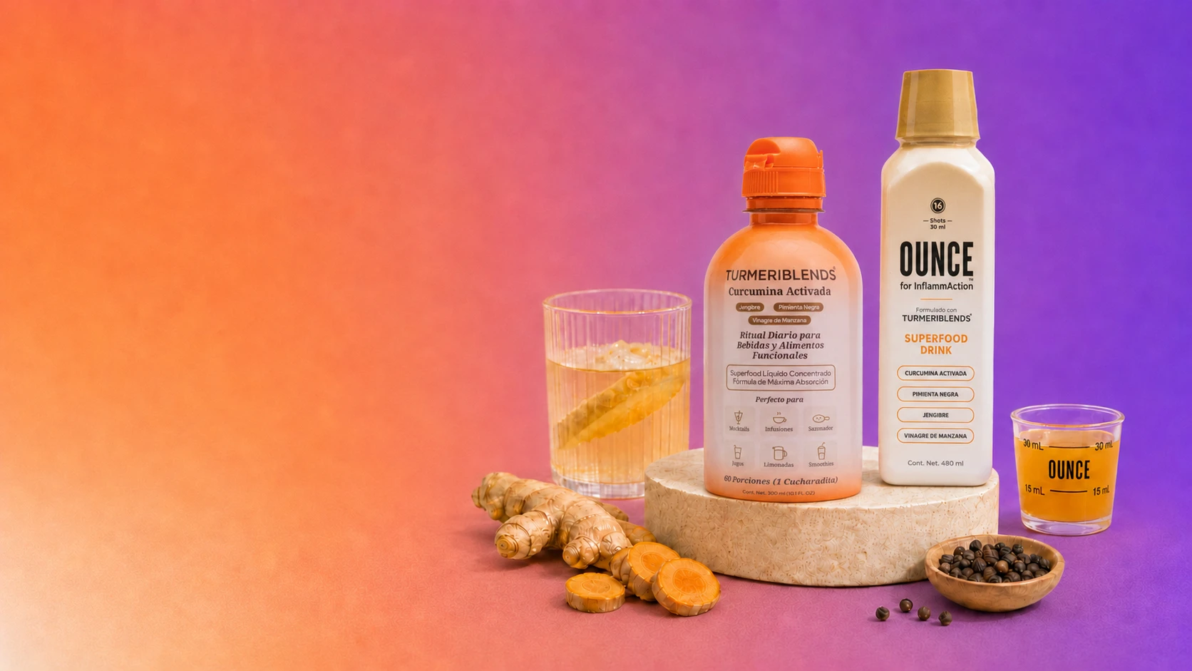 Turmeriblends Formulación avanzada
