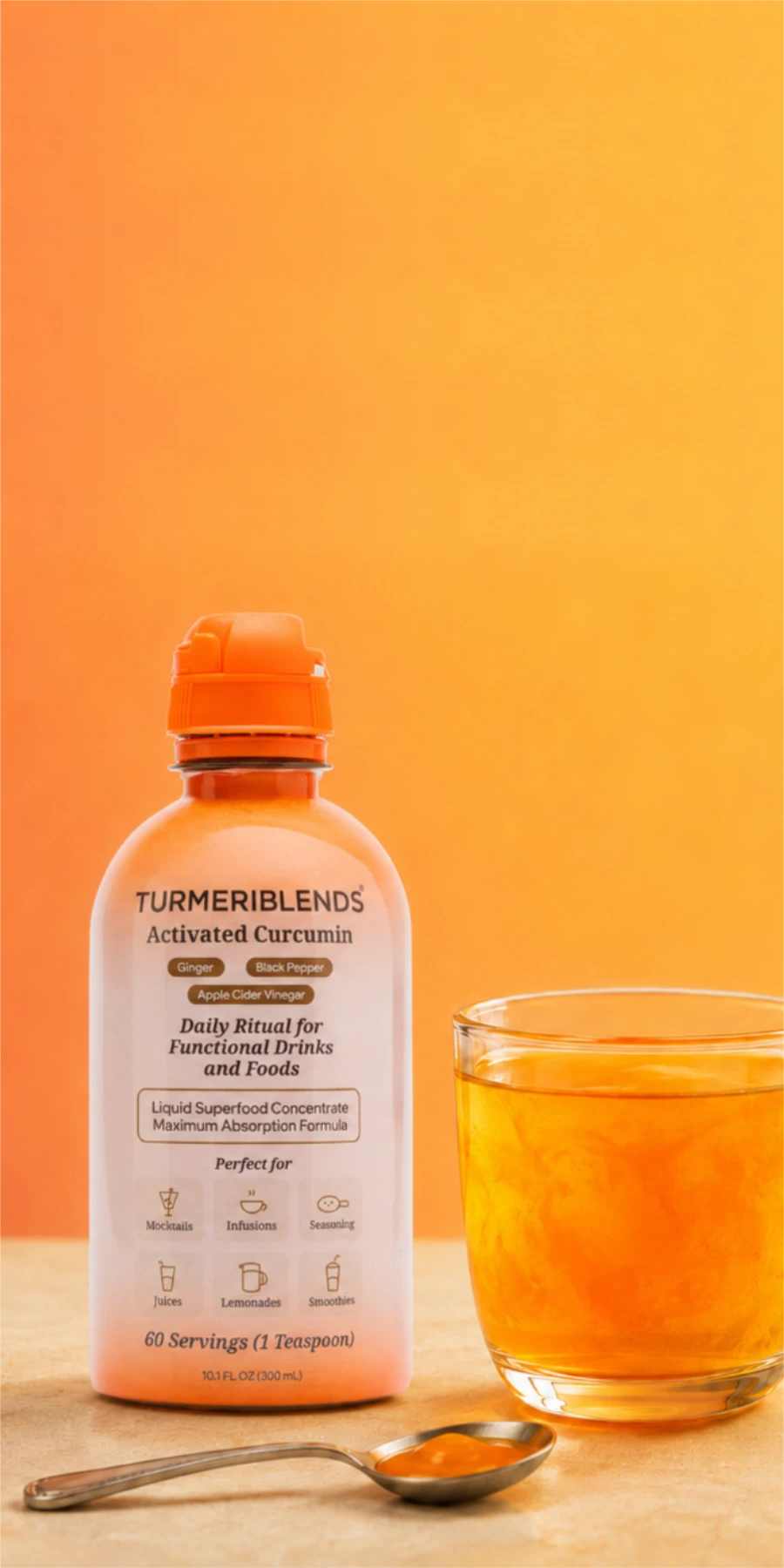 Turmeriblends One Teaspoon for Inflammatory Balance