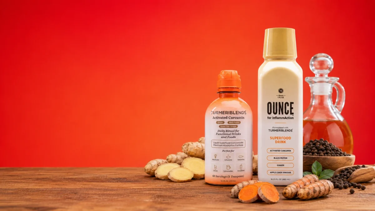Turmeriblends Live With Less Inflammation